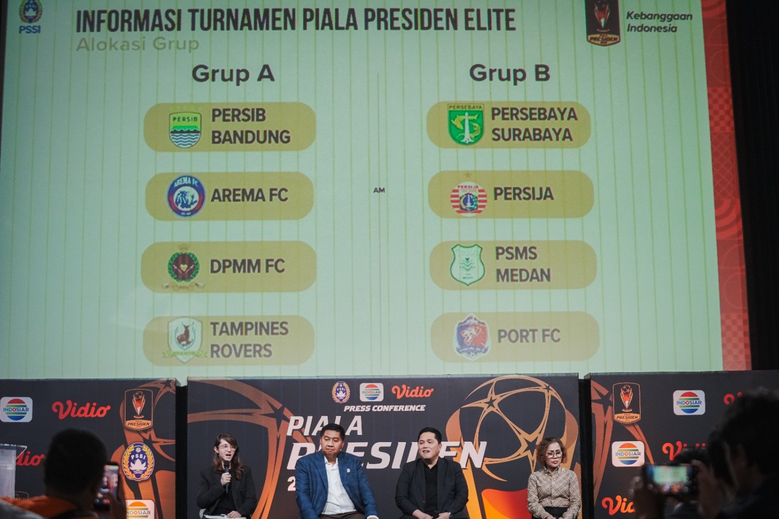 malang-post.com - Pembukaan Piala Presiden: Arema FC Tantang Persib Bandung