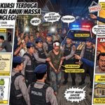 Polisi Evakuasi Terduga Pencuri dari Amuk Massa di Gondanglegi