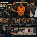 Modus Pura-Pura Pamit Beli Nasi Goreng: Pria Asal Pagelaran Gasak Motor Teman Kos