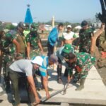 Lestarikan Nilai Sejarah dan Kebersihan Lingkungan Babinsa Wonokoyo Karya Bhakti Monumen Wisata Juan...