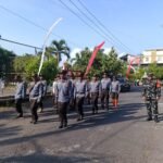 Babinsa Jatimulyo Bina Linmas Tingkatkan Kapasitas Jaga Keamanan Wilayah