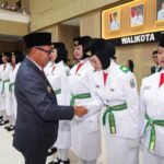 Wali Kota Batu Nurochman Kukuhkan 72 Anggota Paskibraka 2026