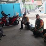 Babinsa Sukoharjo Pererat Silaturahmi Lewat Anjangsana ke Wilayah Binaan
