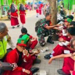 Babinsa Ketawanggede, Sahabat Anak di Momen Kemerdekaan