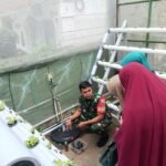 Babinsa Kodim 0833 Berikan Edukasi Hidroponik Wujudkan Ketahanan Pangan