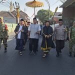 Babinsa dan Warga Bumiayu Guyub dalam Bersih Desa