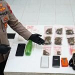 Penyergapan Pinggir Sawah Kepanjen, Satresnarkoba Polres Malang Sita 96 Gram Sabu dan 131 Gram Ganja