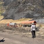 Api Bromo di Jemplang Padam, Lumajang Masih Masih Berasap