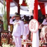 Pimpin Upacara HUT ke-81 RI di Among Tani, Wali Kota Nurochman Tekankan Pembangunan Adil dan Makmur