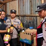 Operasi Cipta Kondisi di 30 Kecamatan: Polres Malang Sita 1.770 Botol Miras Ilegal