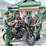 Kodim 0833 Menerima Kunjungan Pengawasan Logistik dari Staf Logistik Kodam V/Brawijaya