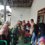 Babinsa Kotalama Hadir di Tengah Warga, Dampingi Pelayanan Posyandu di Kotalama