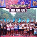 Fun Run 5K HUT ke-81 TNI Digelar Serentak, 3.500 Peserta Berlari di Rampal