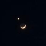 Heboh Bulan Sabit Berdampingan Cahaya Terang di Malang, Astronom Tegaskan Konjungsi Venus