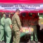 Meriahkan HUT ke-81 TNI, Kodim 0818 Malang-Batu Gelar Bazar Murah untuk Warga