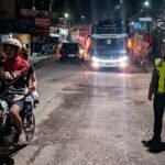 Jalur Wisata Pantai Malang Selatan Padat, Polsek Bantur Terapkan Sistem Buka-Tutup