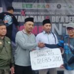 Karang Taruna Cepokomulyo dan Lazisnu Kepanjen Galang Dana untuk Korban Gempa NTT