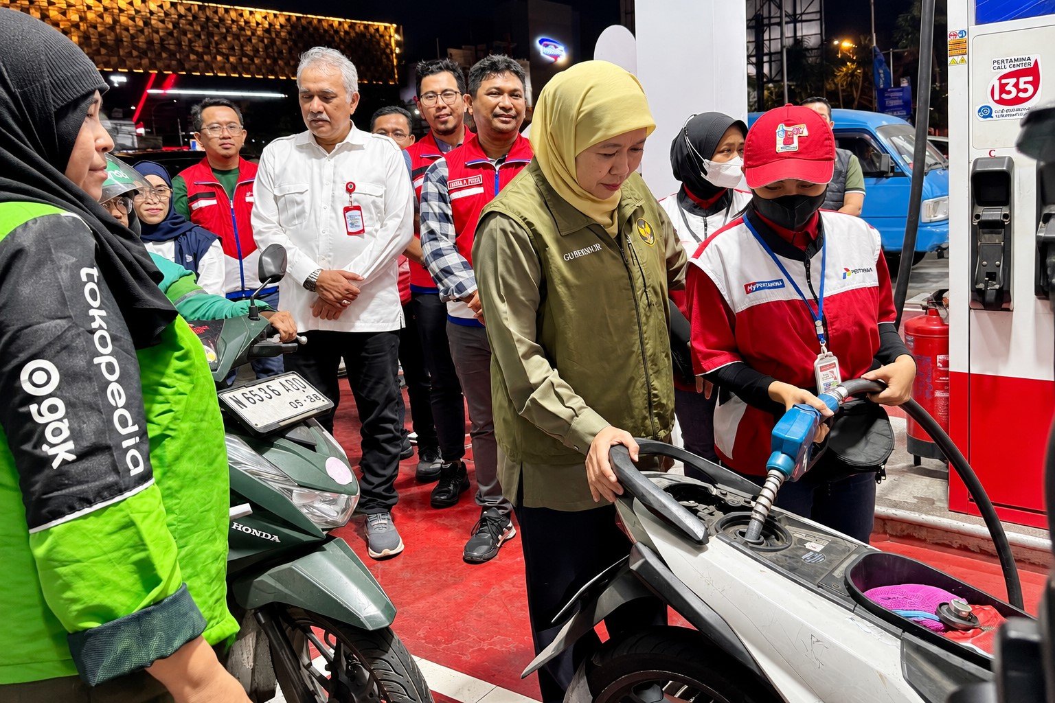 Gubernur Jatim Sidak, Pasokan Pertalite di Kota Malang Melonjak Jadi 407 KL per Hari