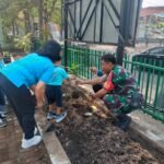 Belajar Cinta Lingkungan, Siswa TK Kristen Calvin Tanam Bibit Pohon di Makoramil Klojen