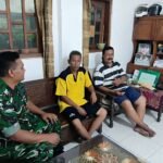 Anjangsana ke Rumah Warga, Babinsa Klojen Perkuat Silaturahmi