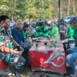 Dekat dengan Warga Babinsa Oro - Oro Dowo Pantau Perkembangan Wilayah