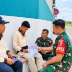 Dekat dengan Warga, Babinsa Bakalankrajan Sosialisasikan Penerimaan Prajurit TNI AD