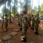 Koramil Sukun Siagakan Personel dan Mobil Damkar Kodim 0833 Pantau Kebakaran TPA Supiturang