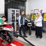 Siswa SMK Unjuk Skill, 8.100 Motor Warga Diservis Gratis