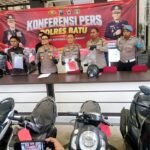 Polres Batu Ungkap 8 Kasus Curanmor, 11 Tersangka Diamankan