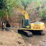 Sedimentasi Hambat Aliran Kali Agir di Wagir, PJT Lakukan Normalisasi Dua Hari